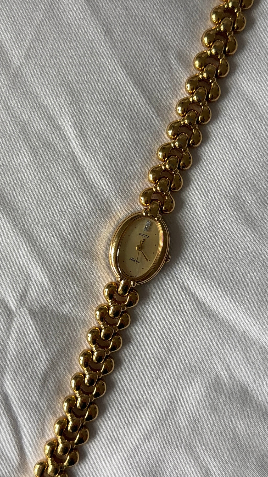 Seiko Oval Dial Watch