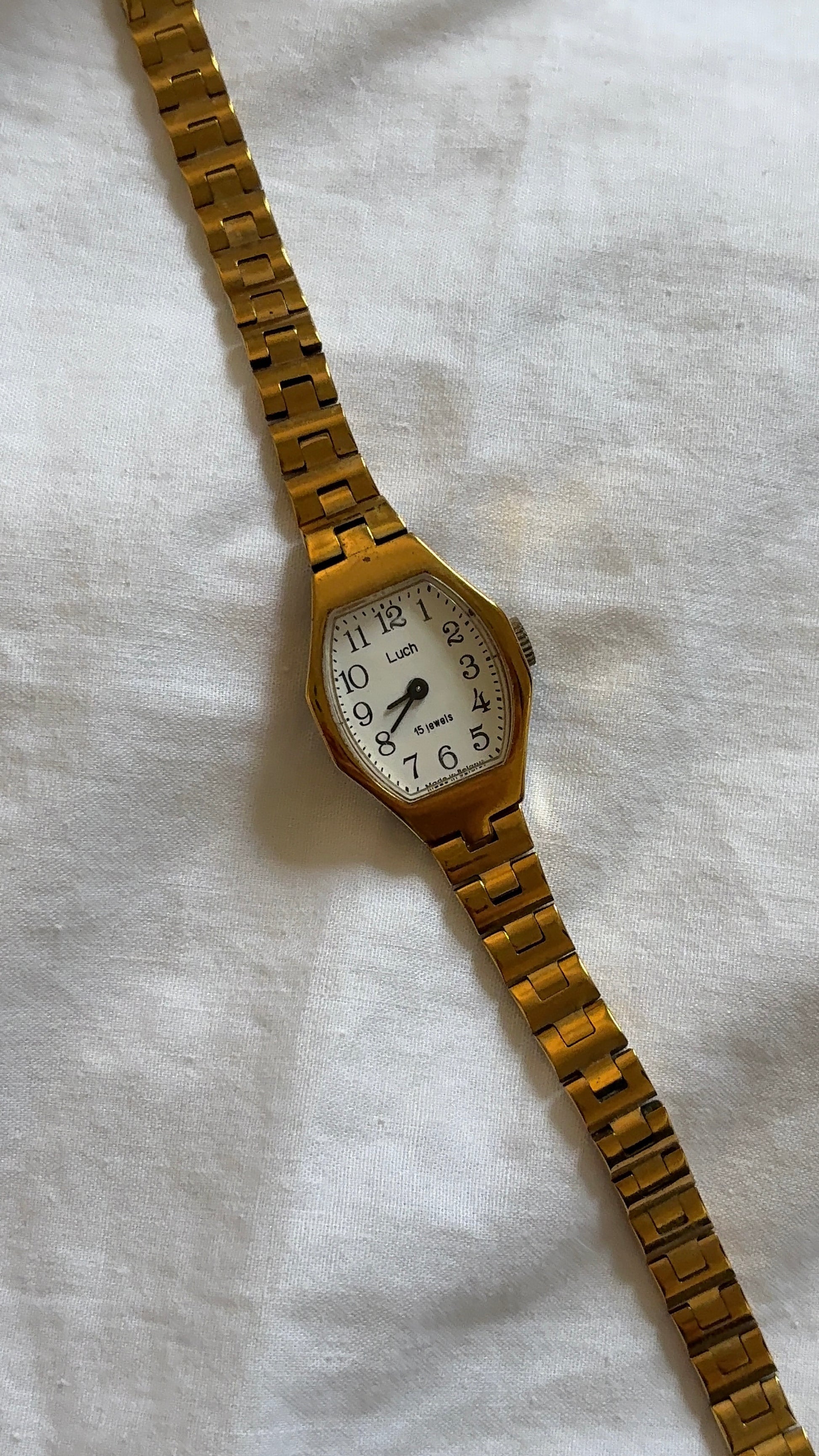 WORKING USSR Era Gold Watch