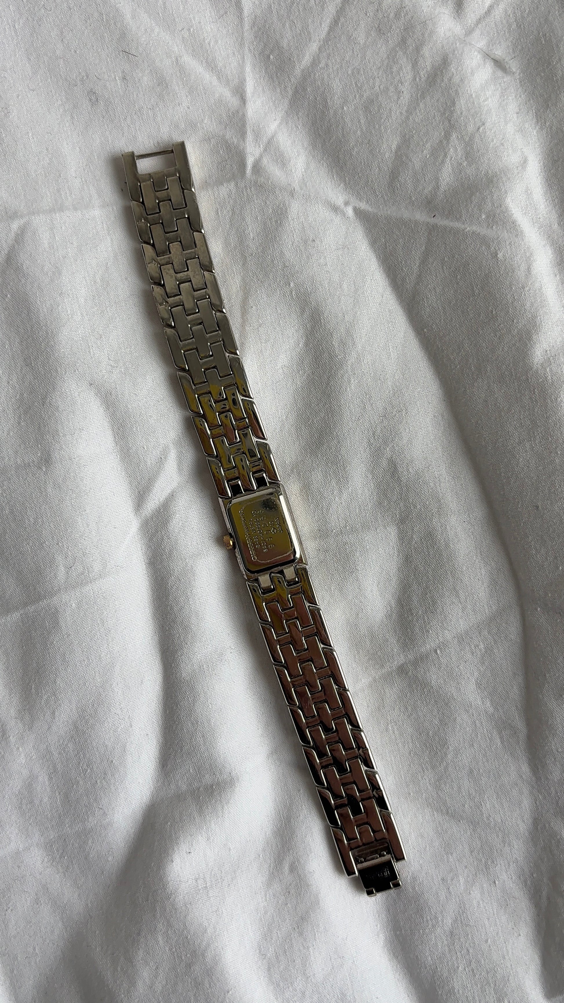 WORKING dainty Two-tone watch