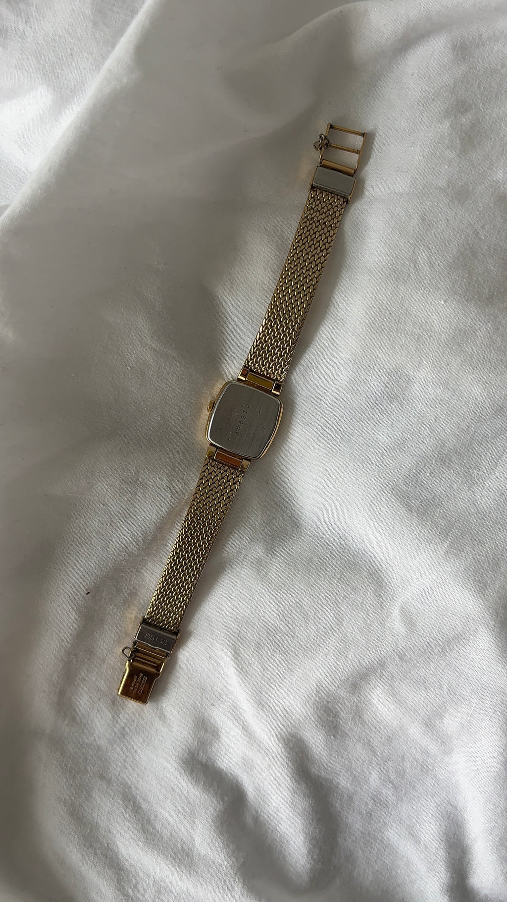 WORKING Dainty Seiko Black Dial Watch