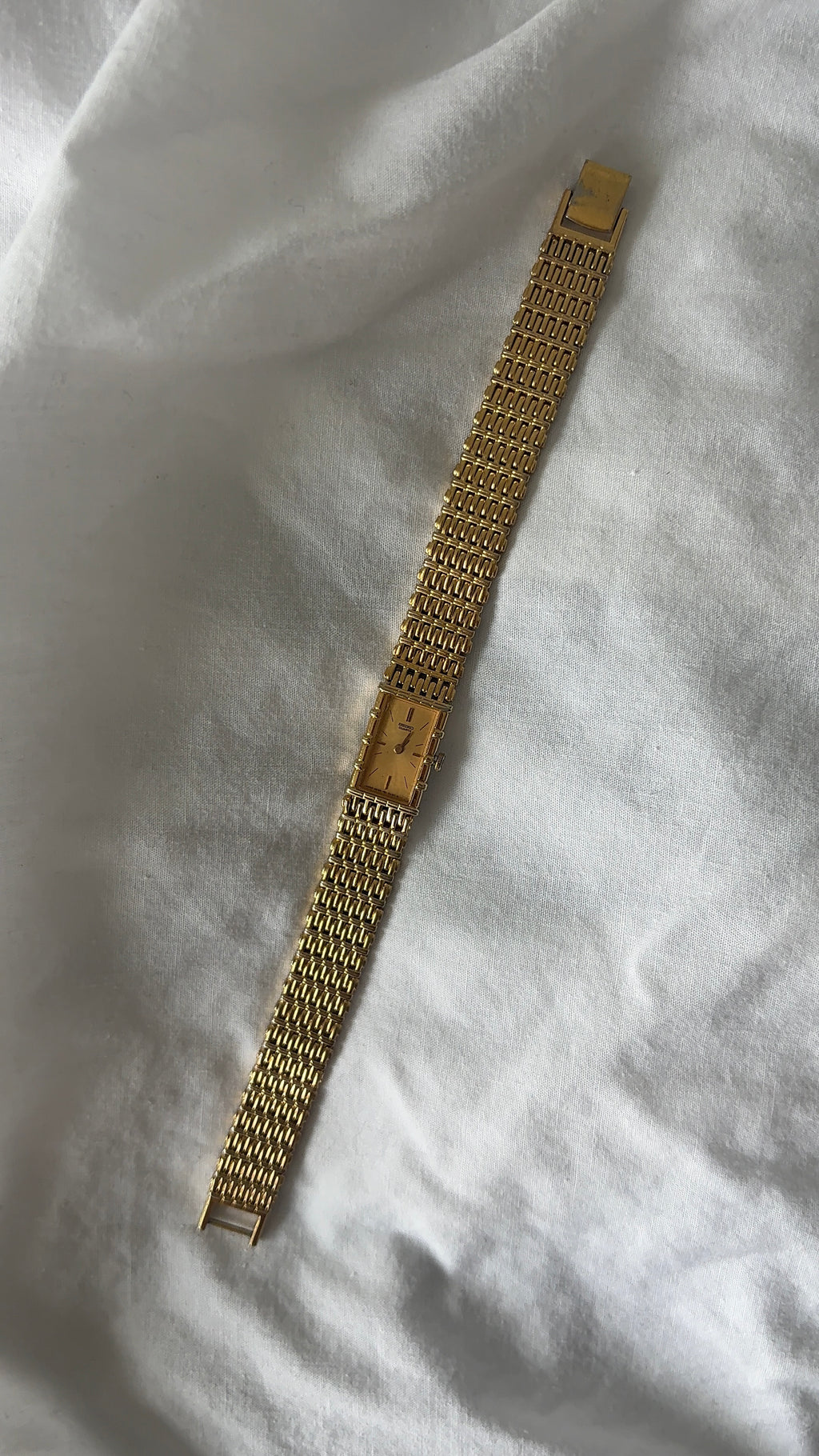 WORKING Seiko Tank Watch