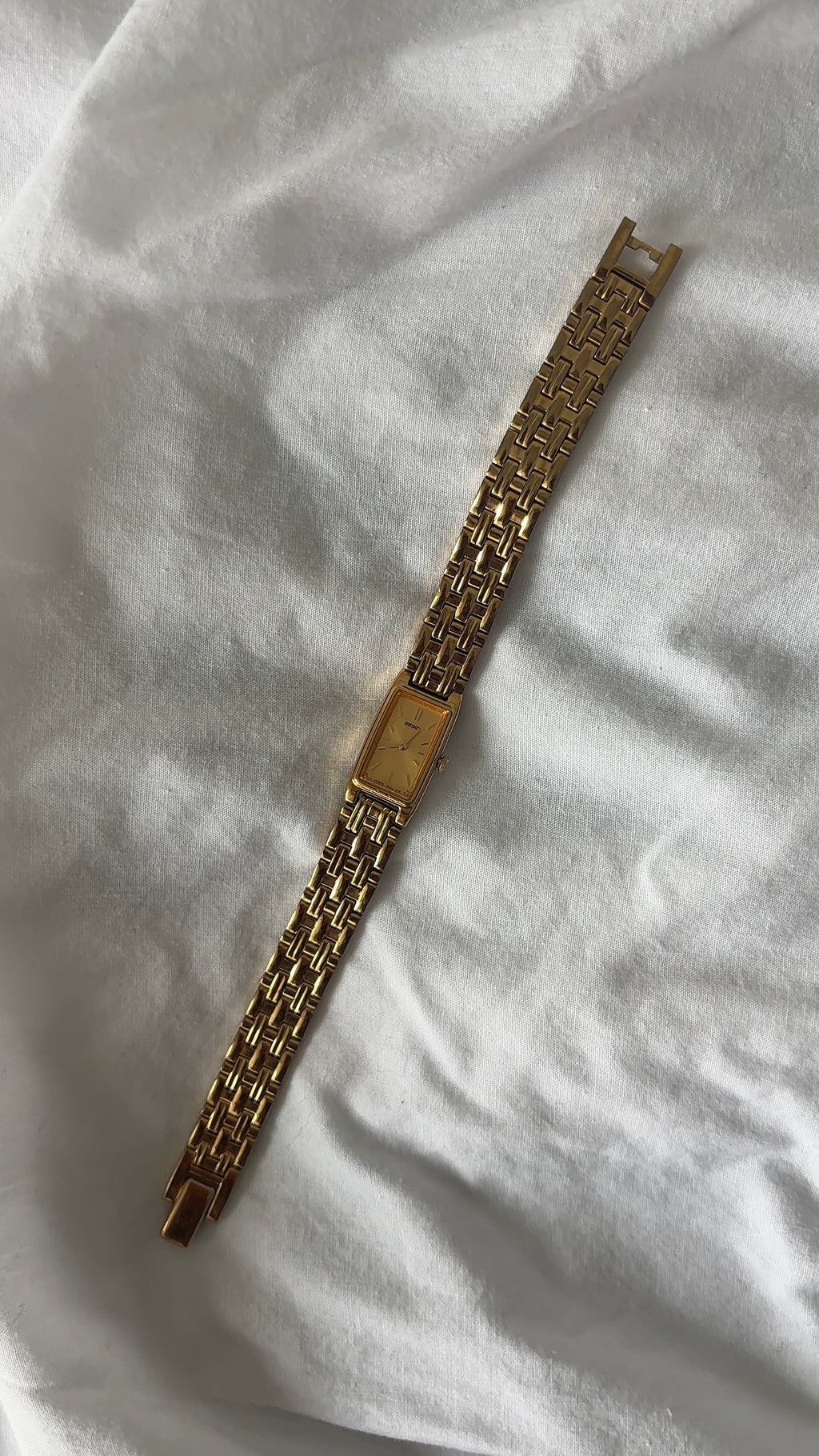 WORKING Seiko Tank Watch