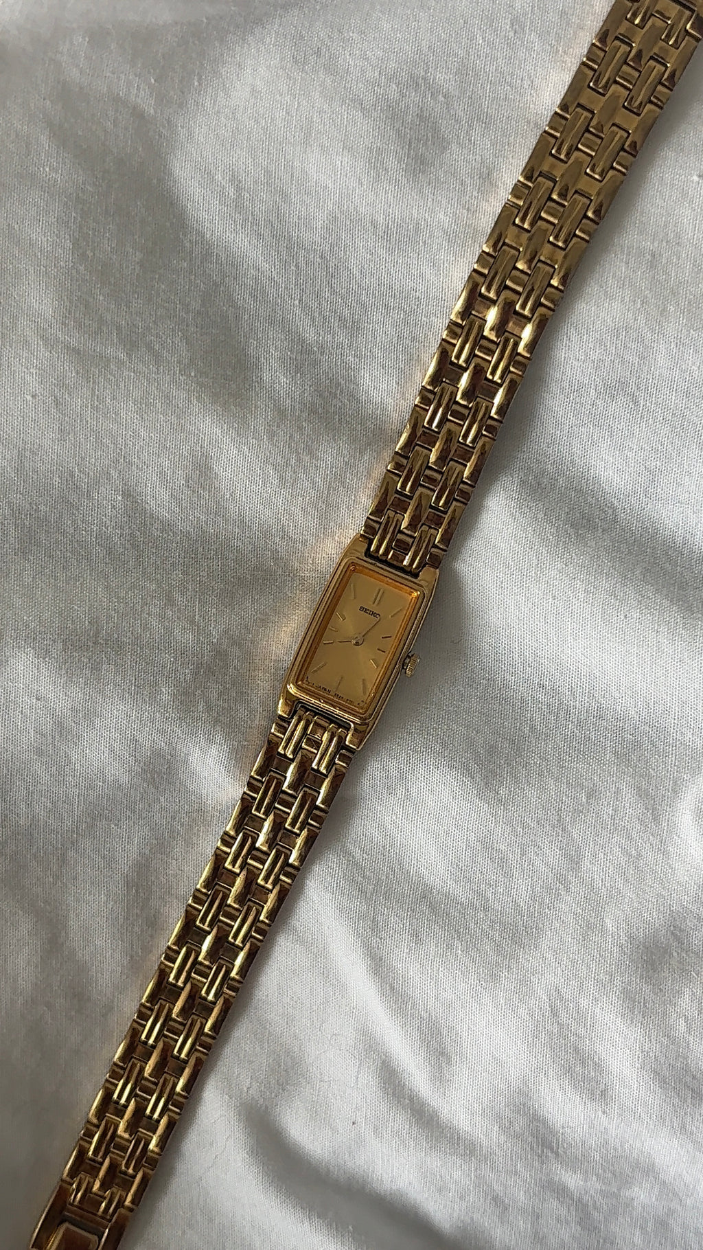 WORKING Seiko Tank Watch