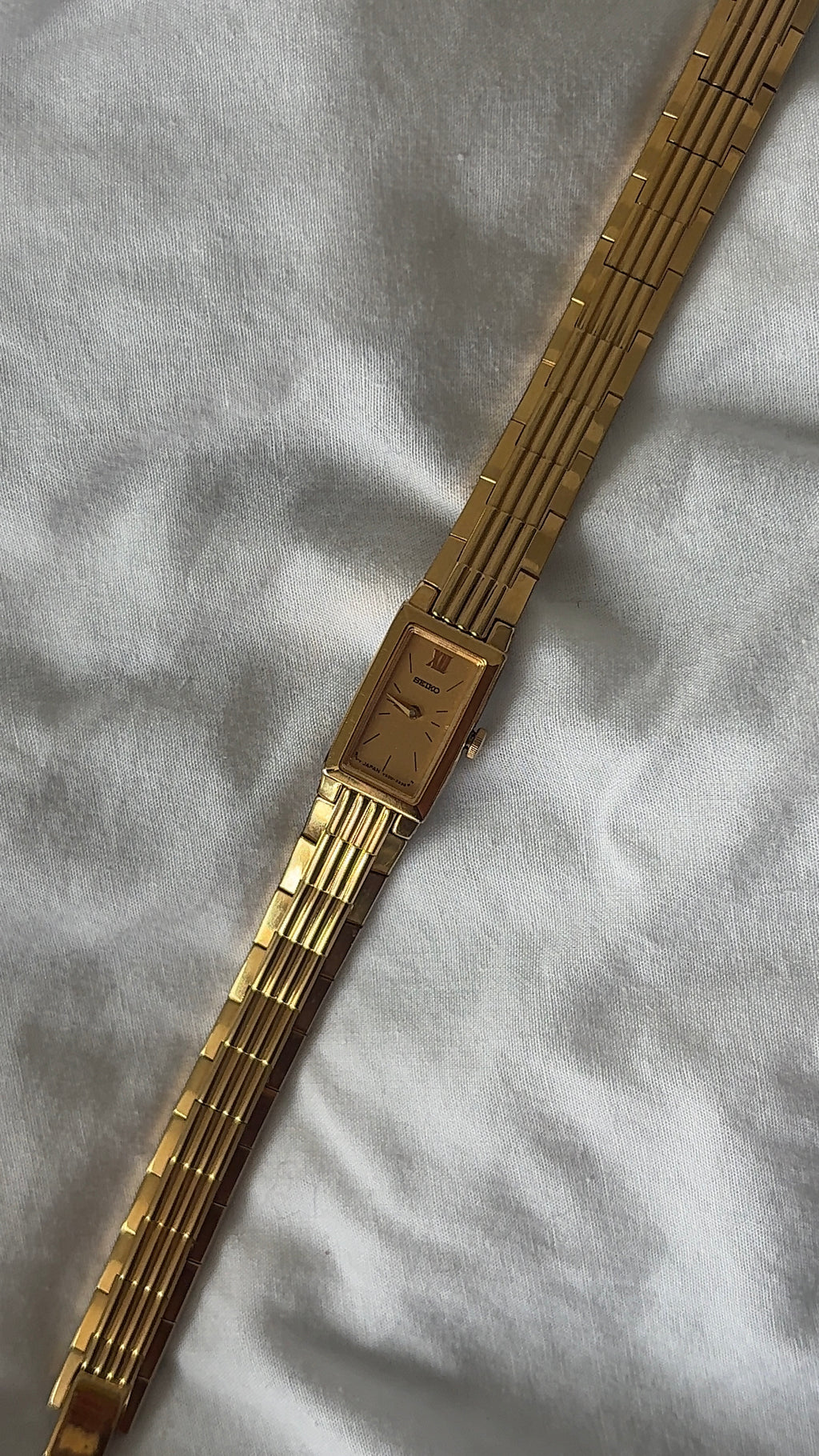 WORKING Seiko Tank Watch