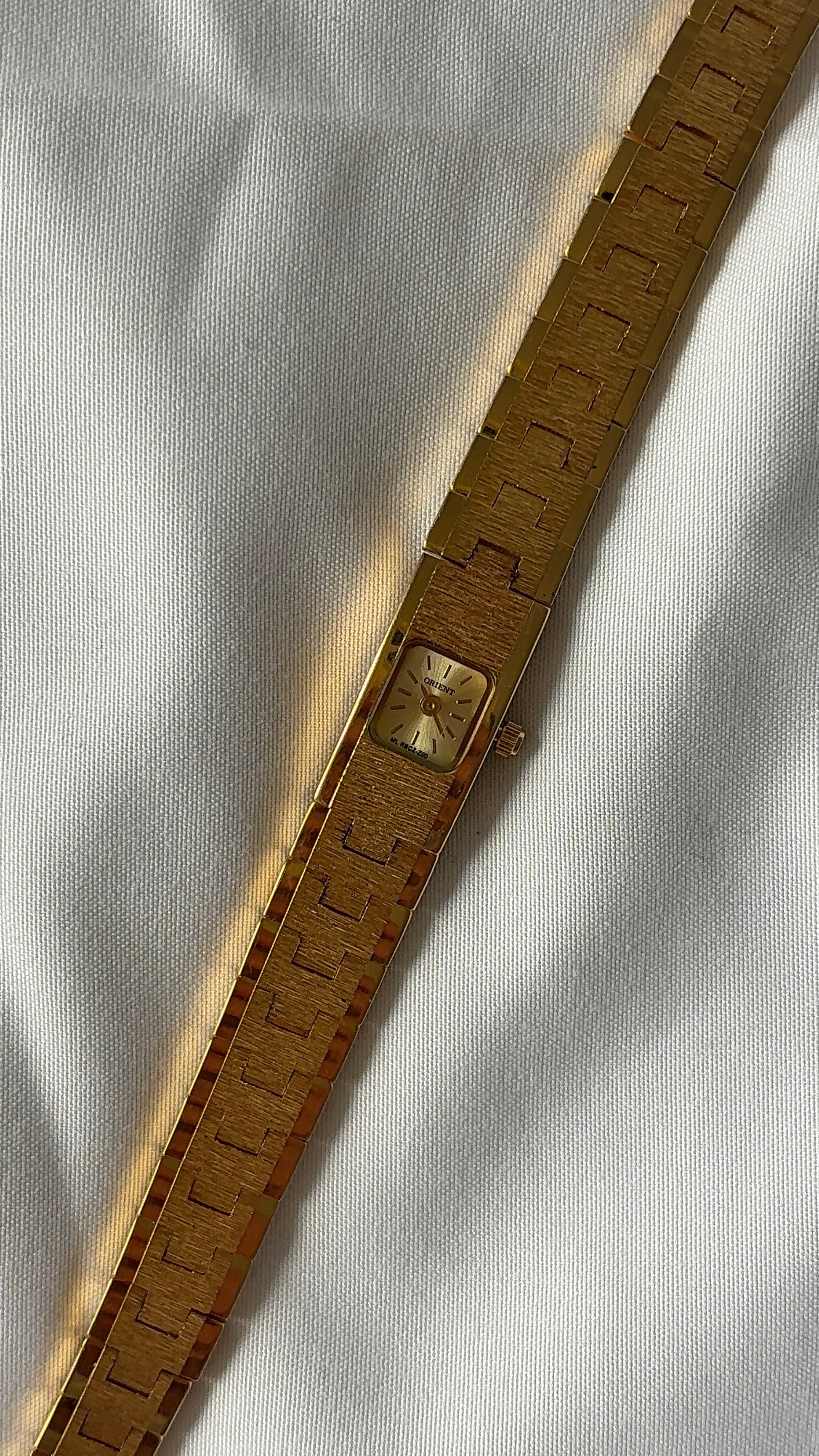 WORKING Gold-Tone Orient Watch