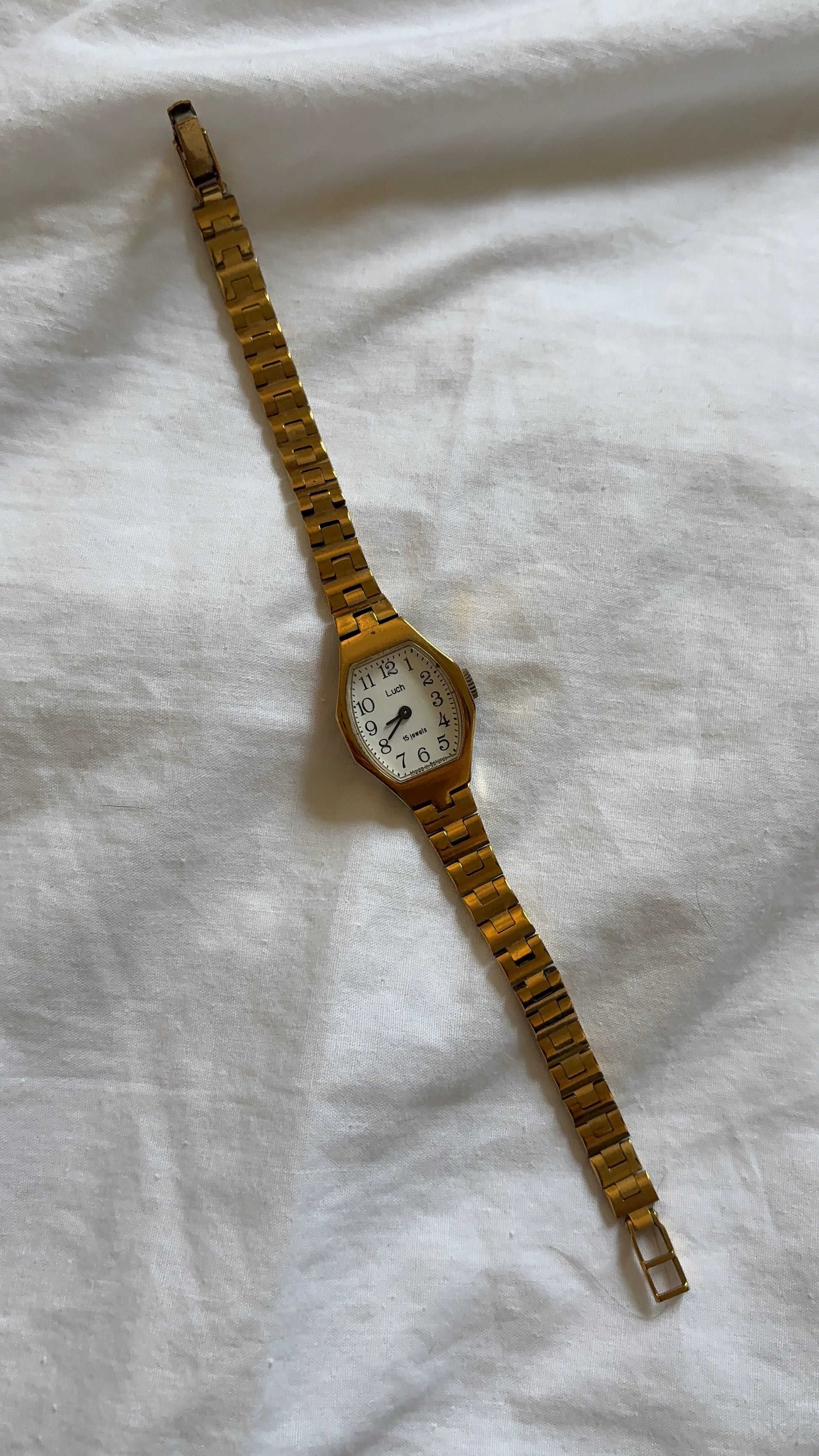 WORKING USSR Era Gold Watch
