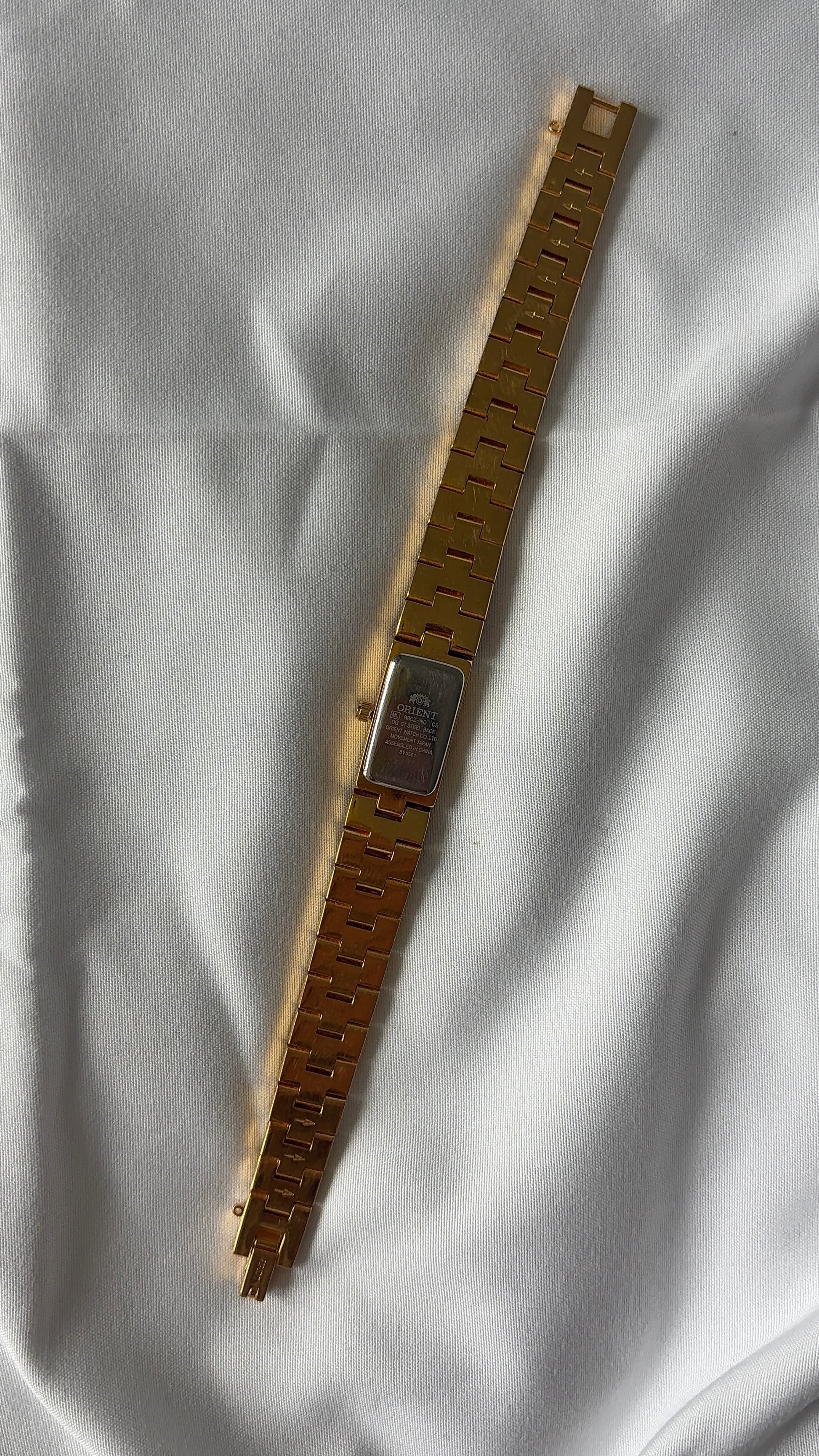 WORKING Gold-Tone Orient Watch