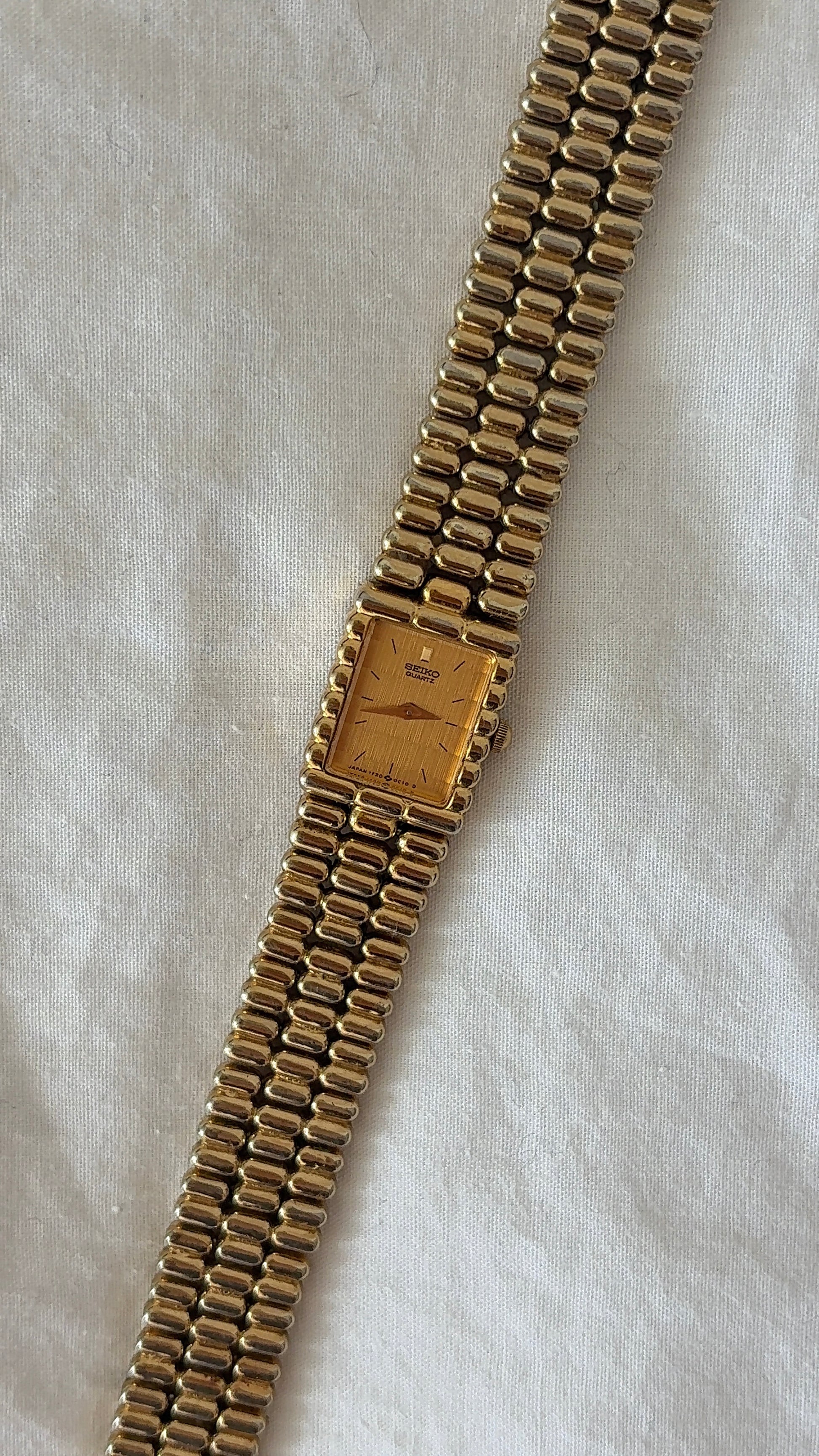 WORKING Seiko Tank Watch