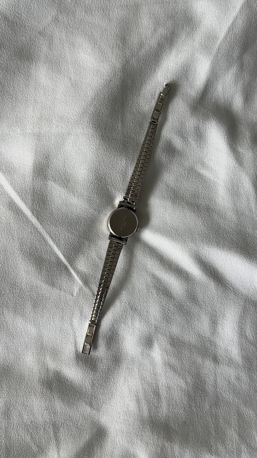 Working Dainty Seiko Silver Watch