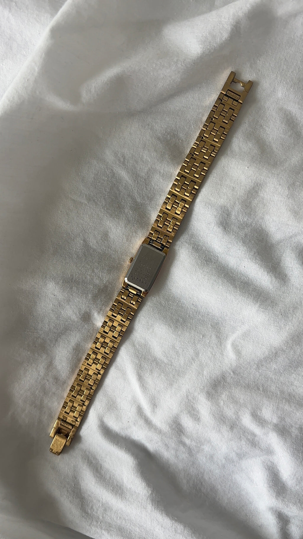 WORKING Seiko Tank Watch