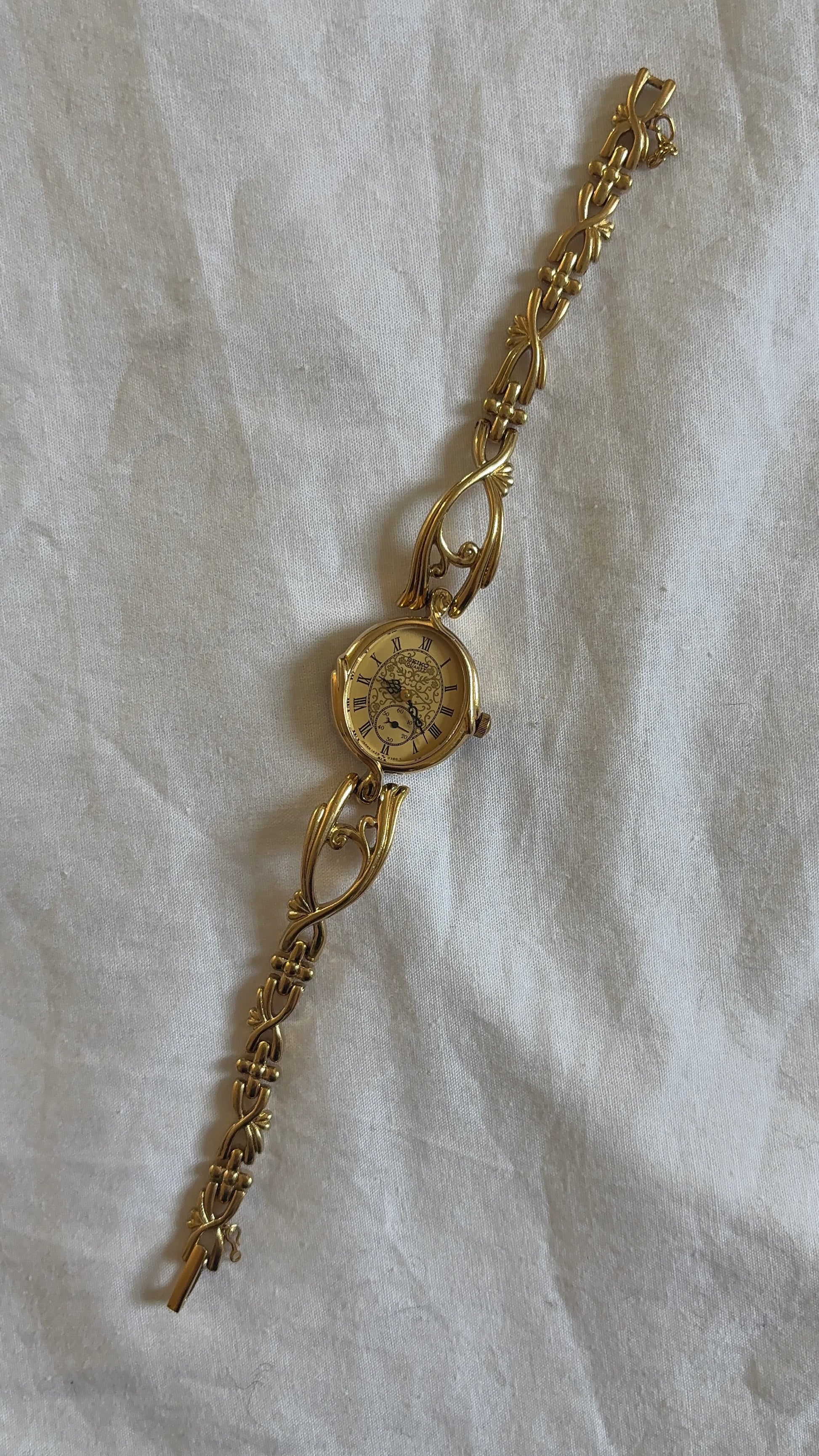 WORKING Seiko Dial Detail Clasp Watch