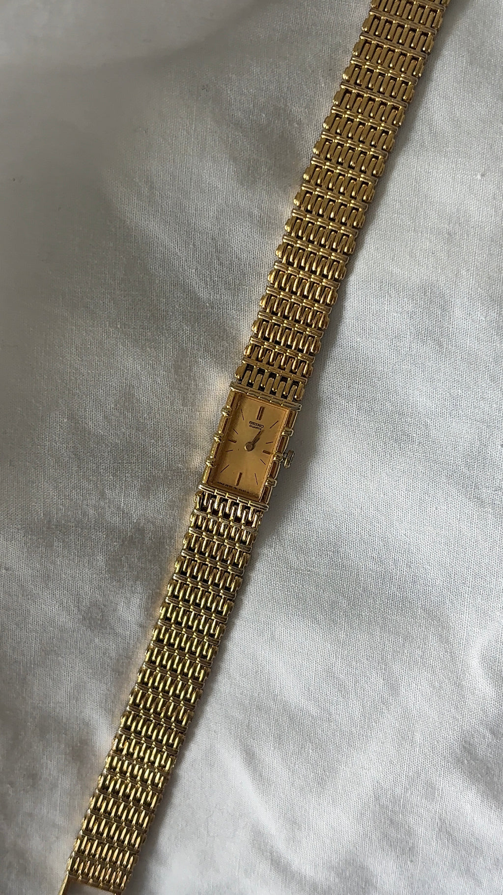 WORKING Seiko Tank Watch