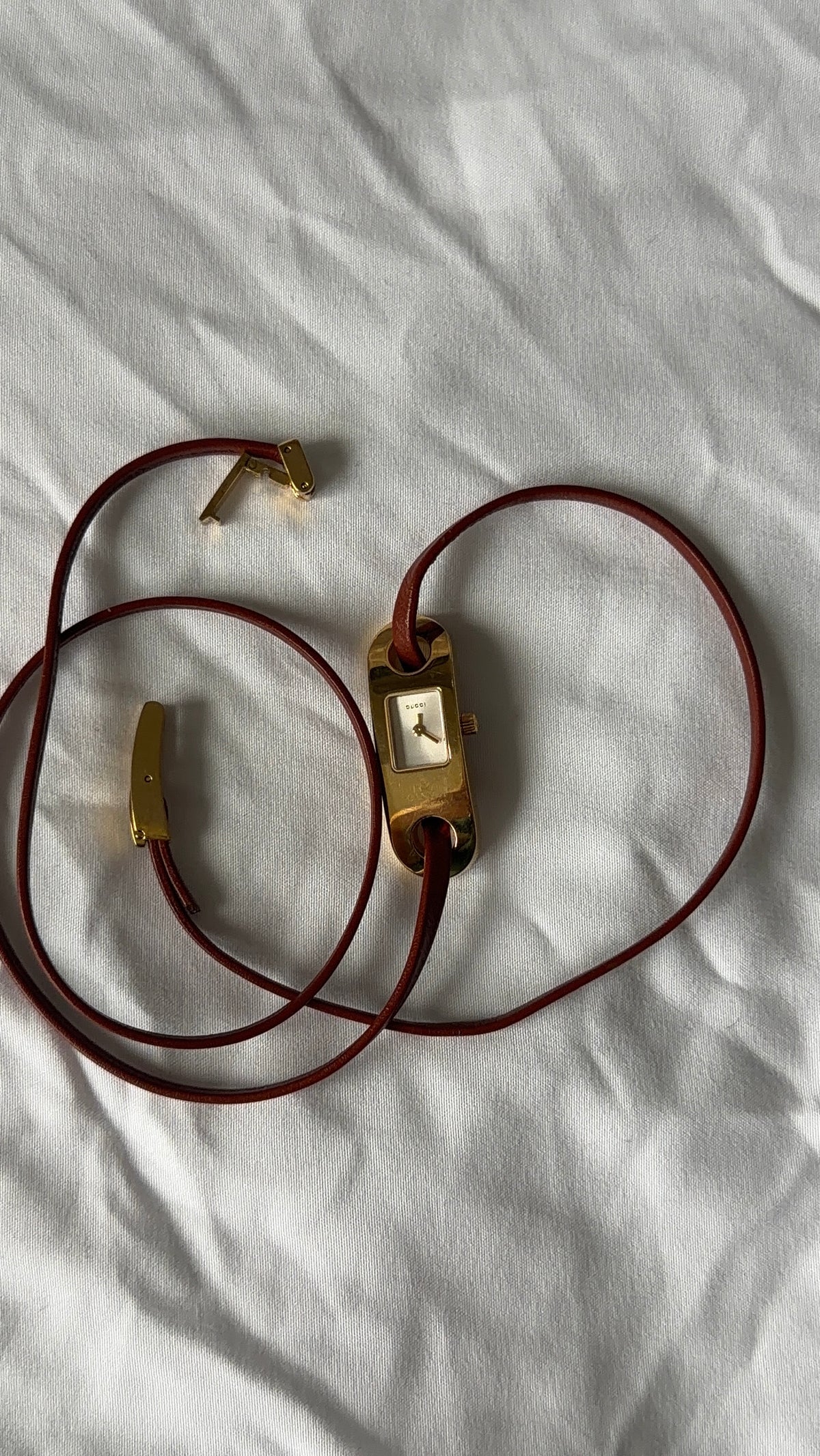 Gucci Leather Cord Watch