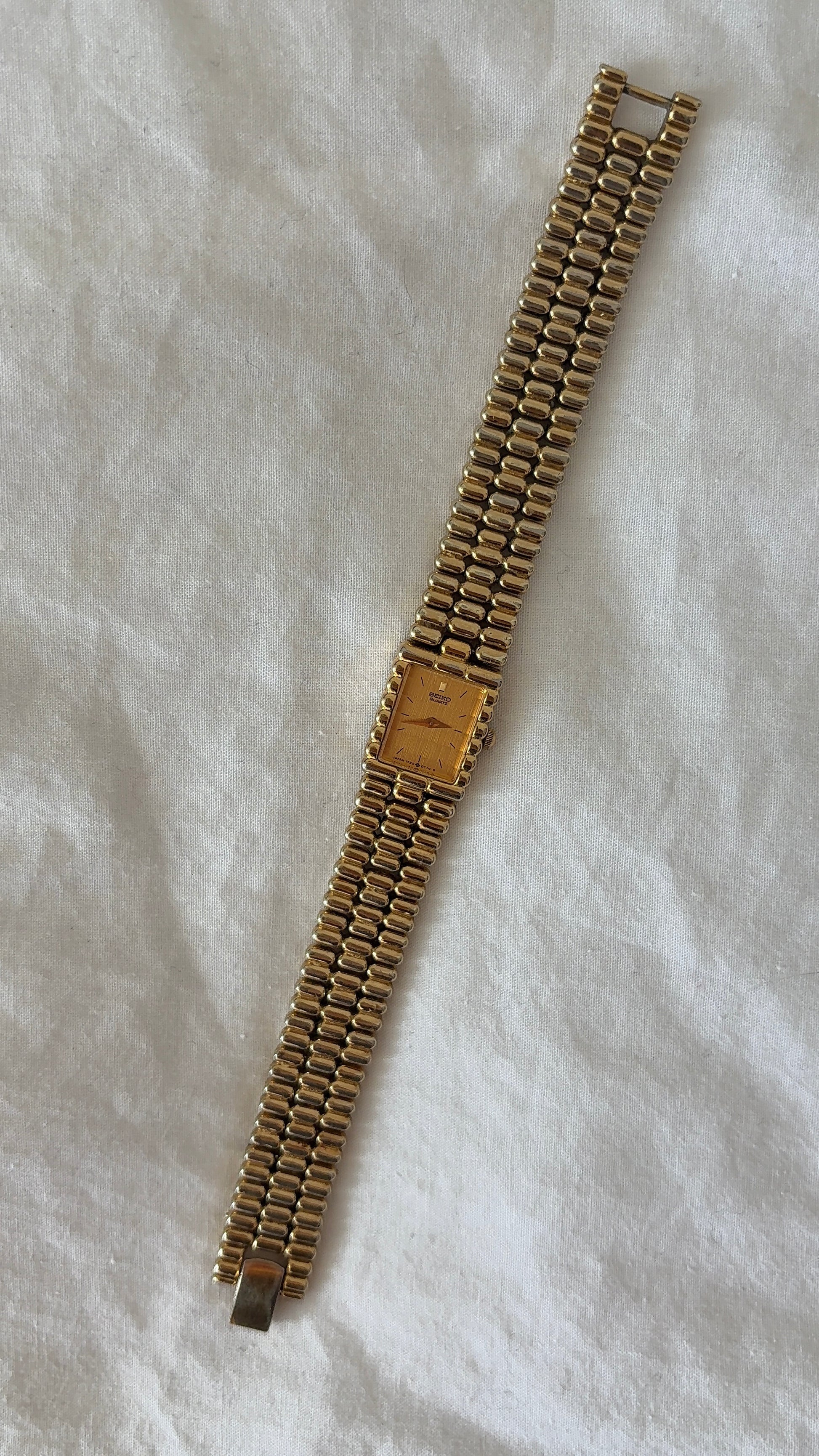 WORKING Seiko Tank Watch