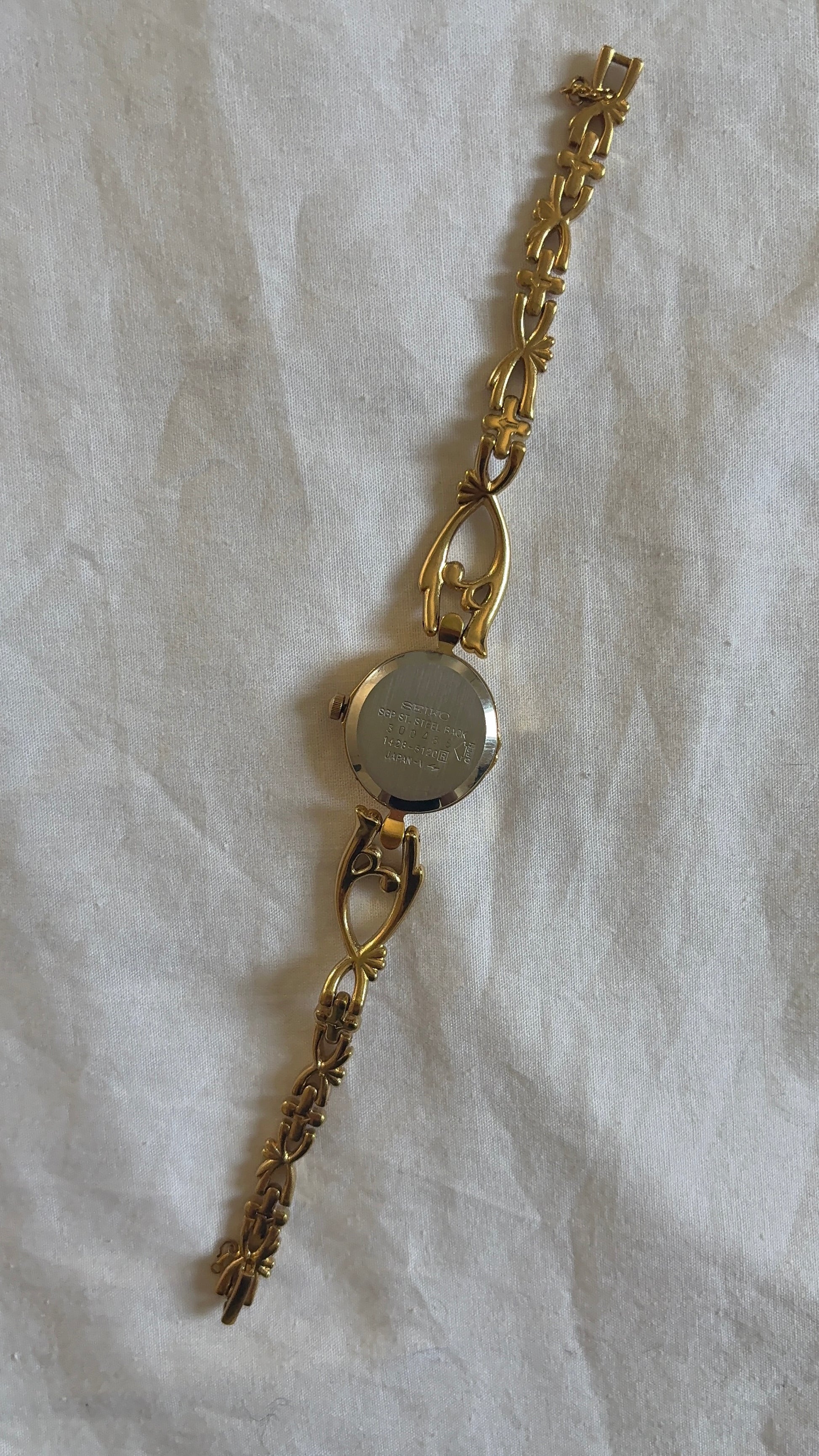 WORKING Seiko Dial Detail Clasp Watch