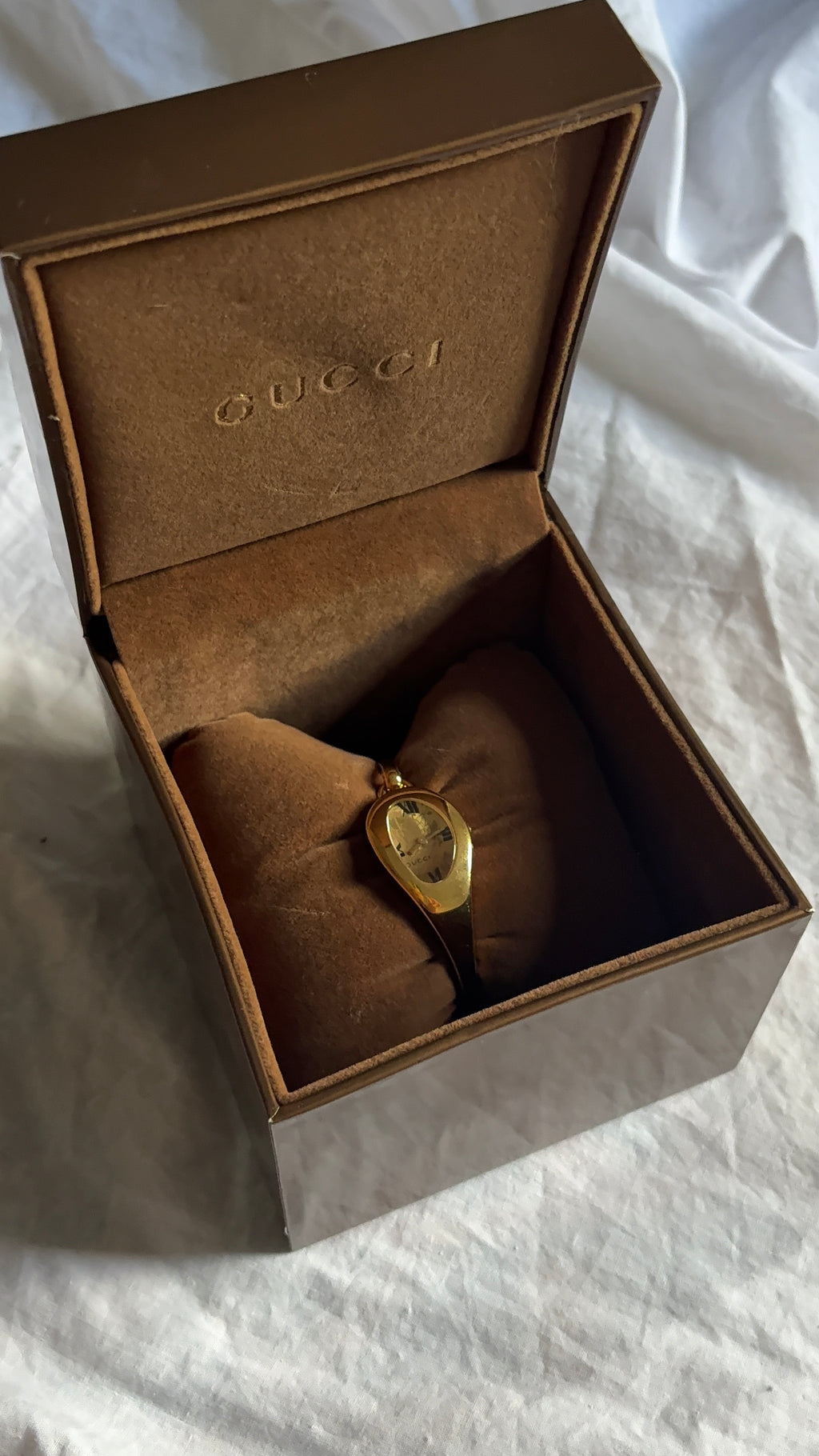 WORKING Gucci Gold-Tone Watch