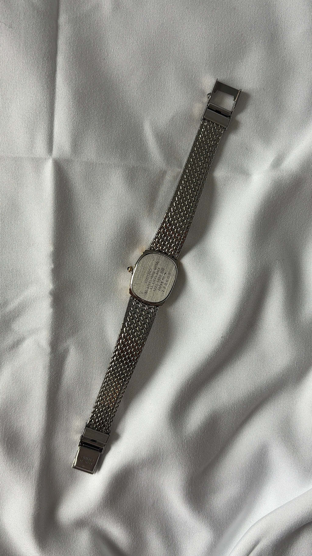 WORKING Dainty Seiko Two-Tone Watch
