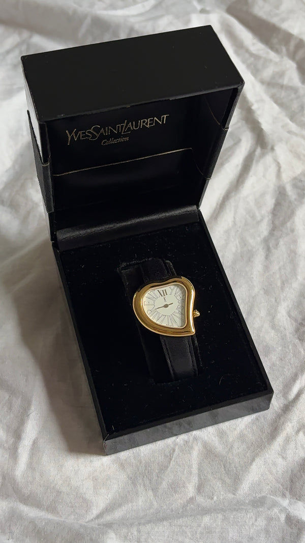 WORKING YSL Heart Dial Watch