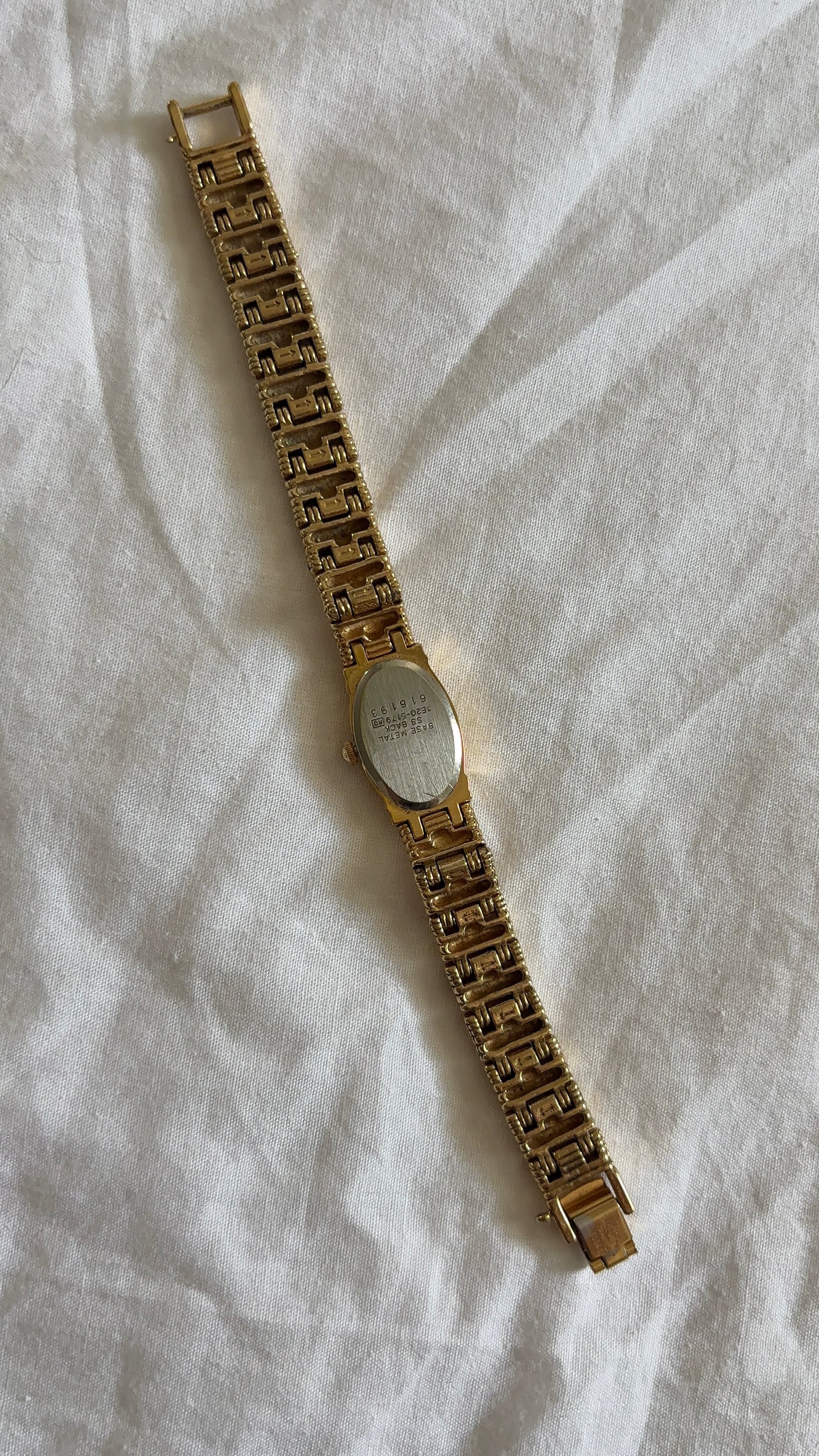 WORKING Dainty Seiko Gold-Tone Watch