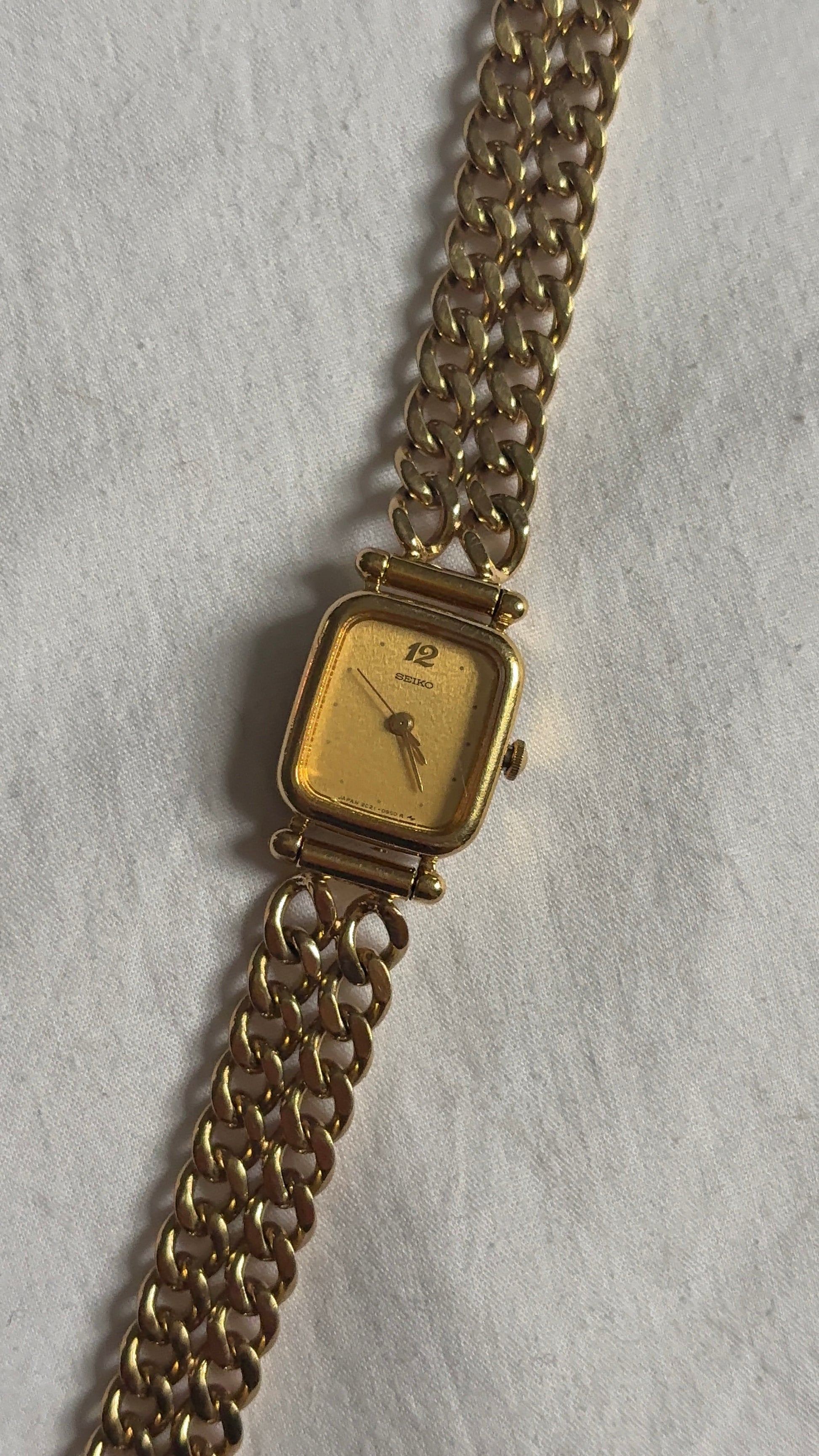 WORKING Seiko Chain Band Watch