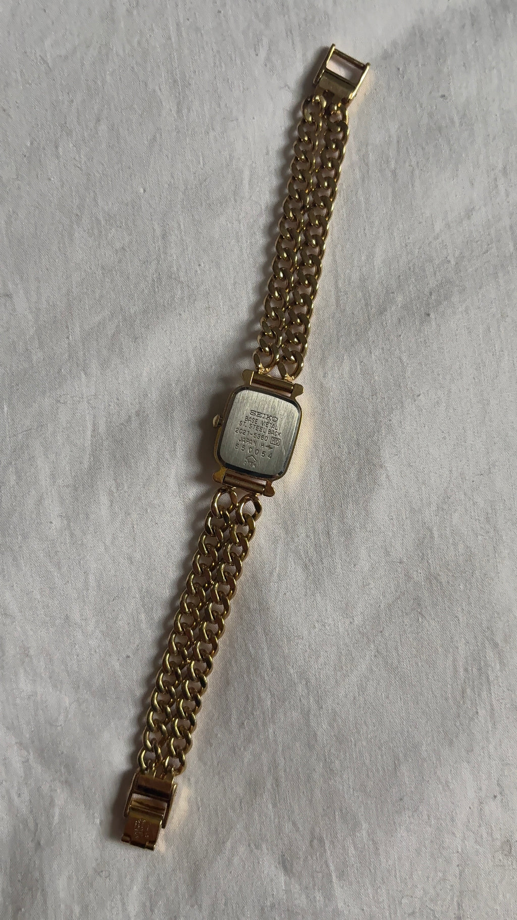 WORKING Seiko Chain Band Watch