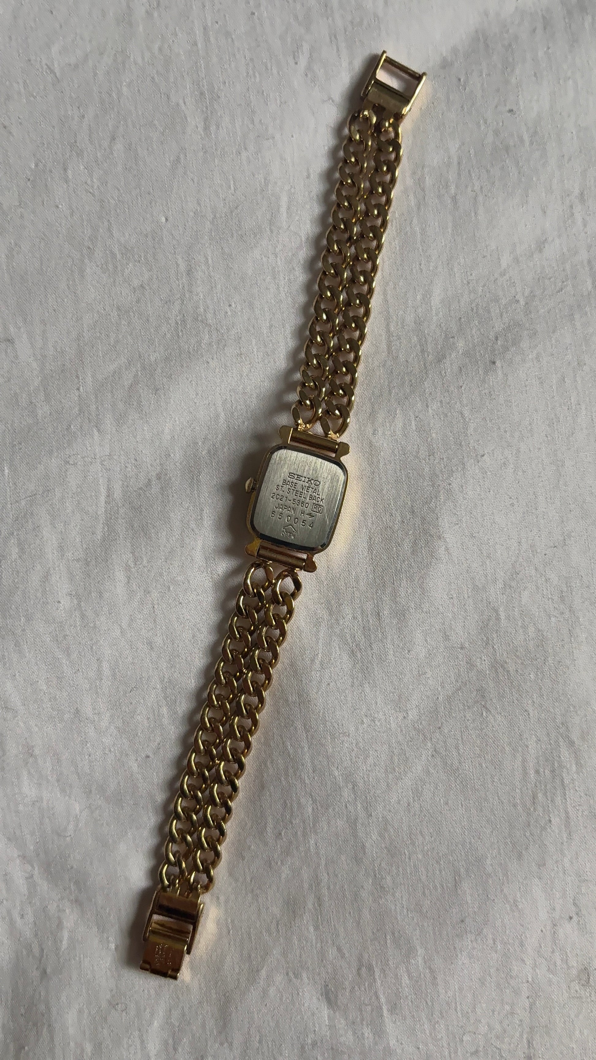 WORKING Seiko Chain Band Watch
