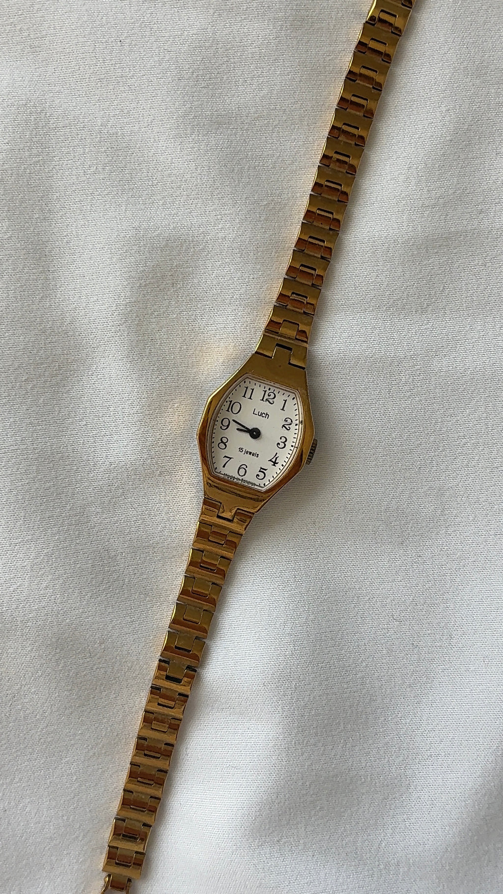 WORKING Luch Gold Slimline Watch