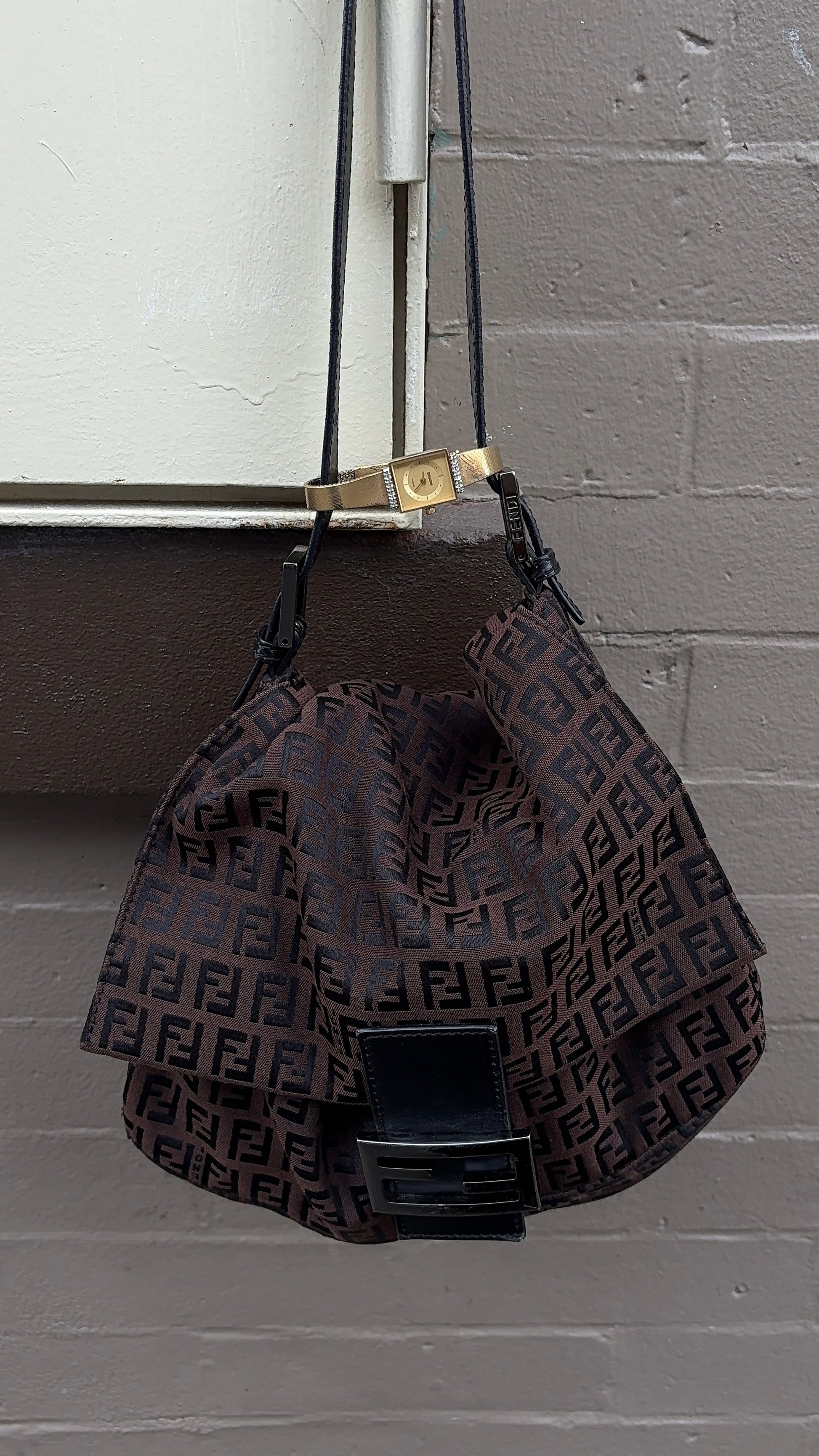 Fendi Zucca Mama Baguette