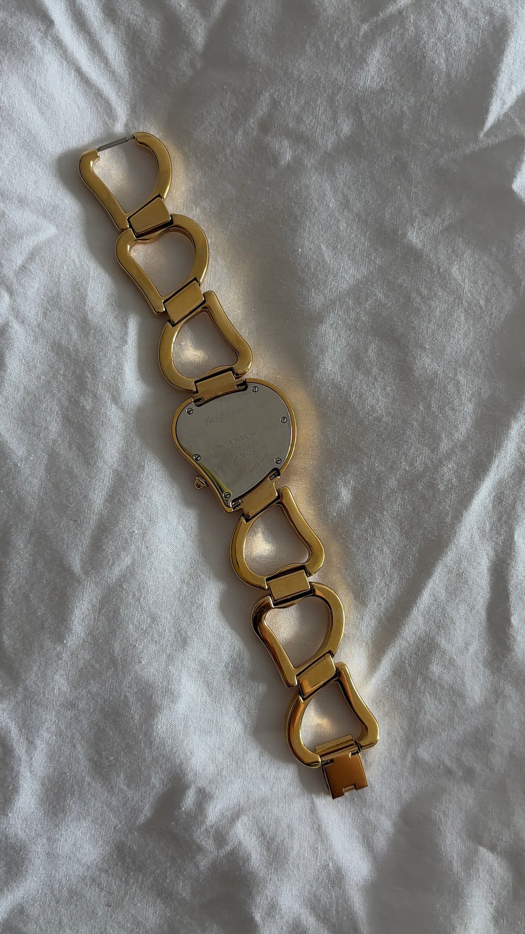 WORKING YSL Heart Shaped Watch with Authentication