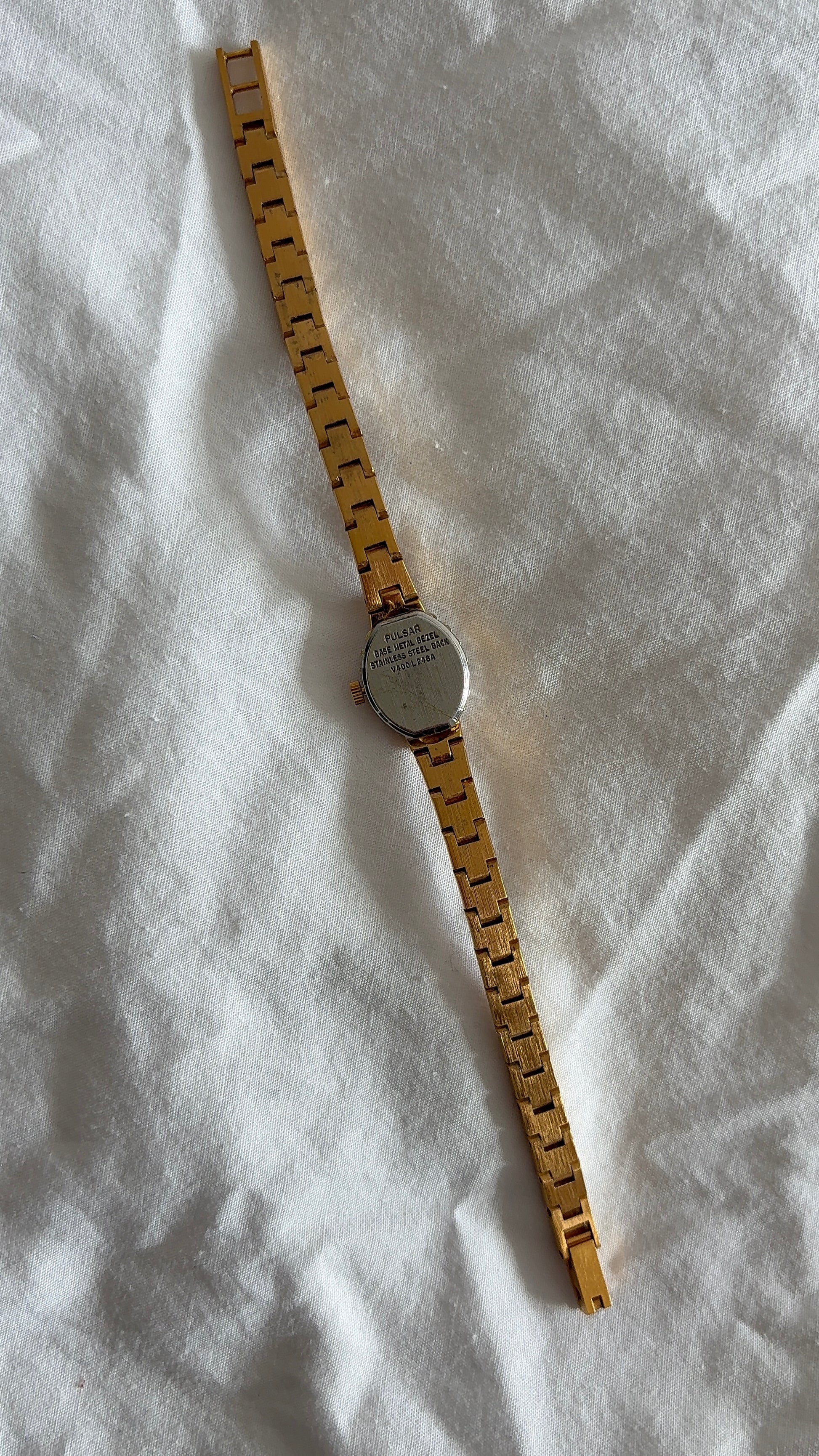 WORKING Pulsar Crystal Dial Watch