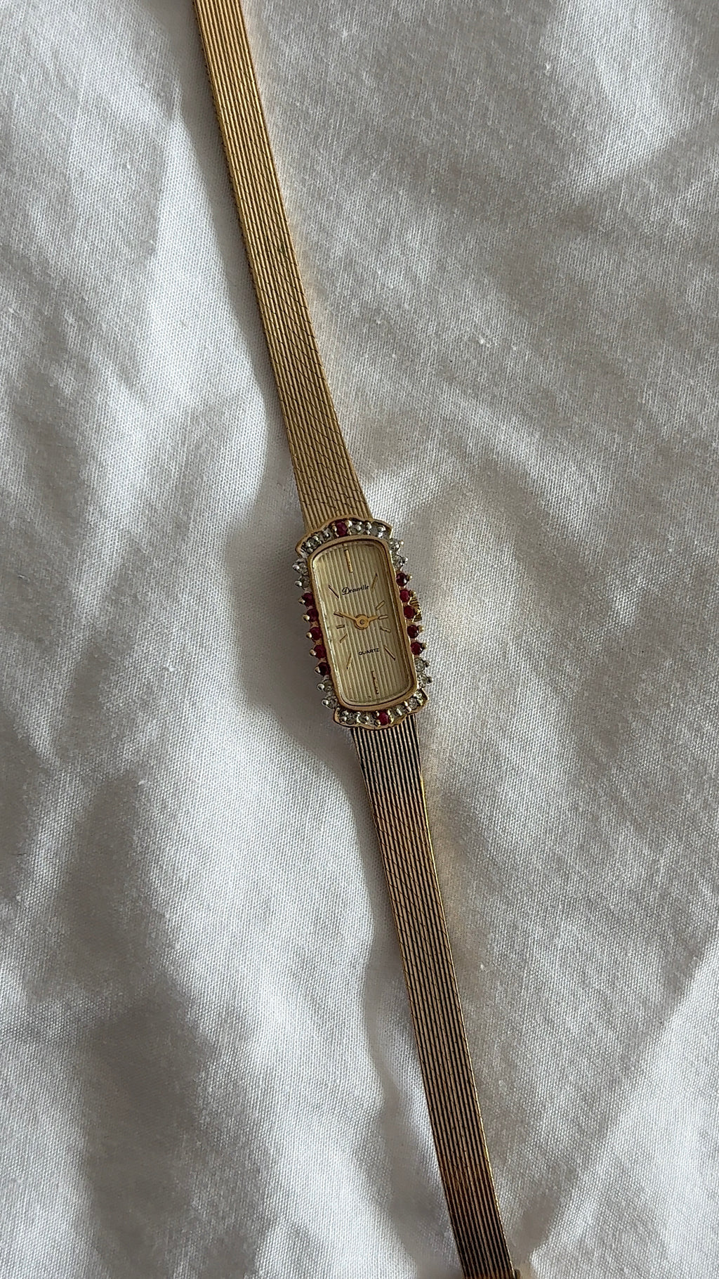 WORKING Deauville Gemstone Dial Watch