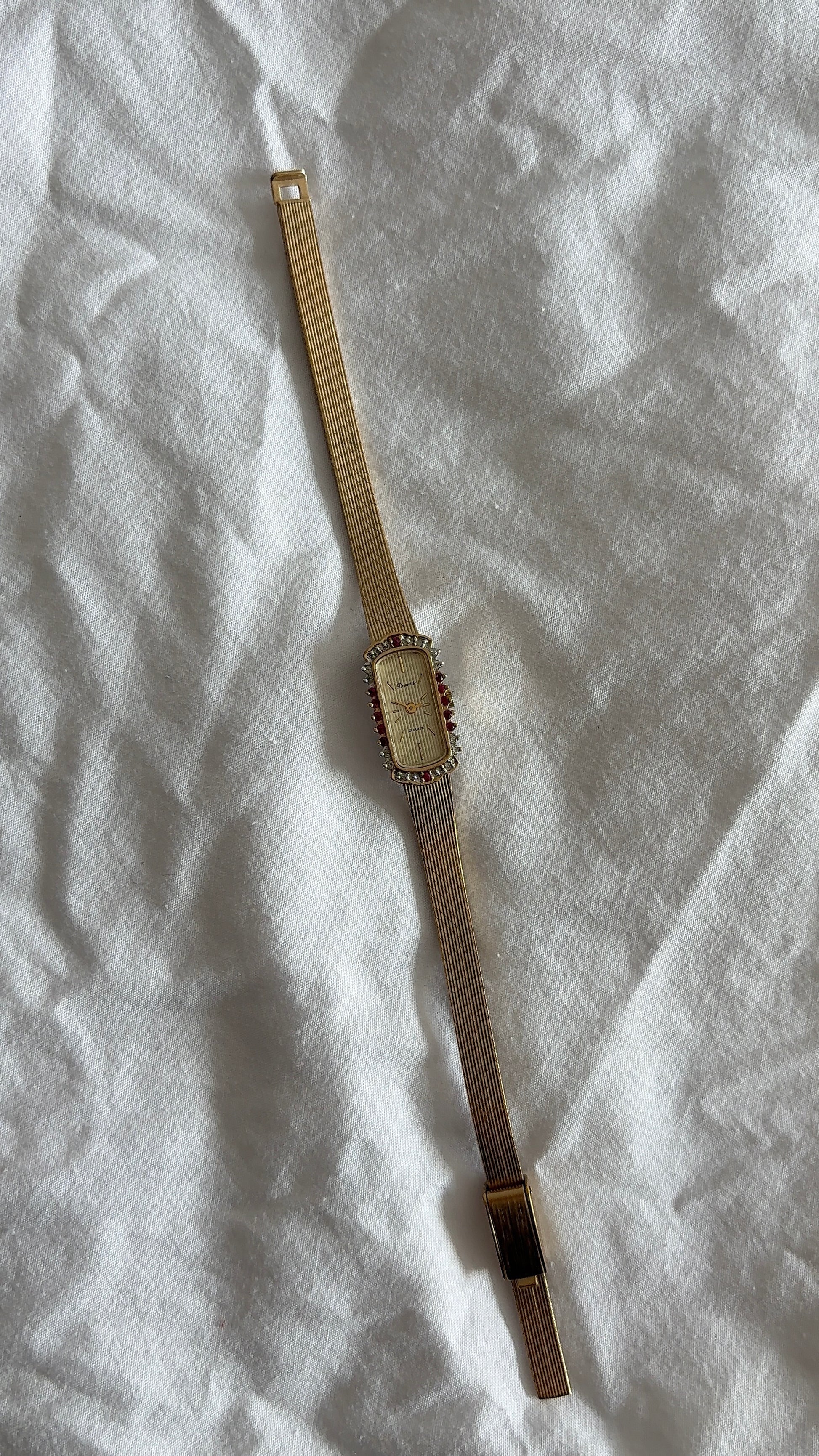 WORKING Deauville Gemstone Dial Watch