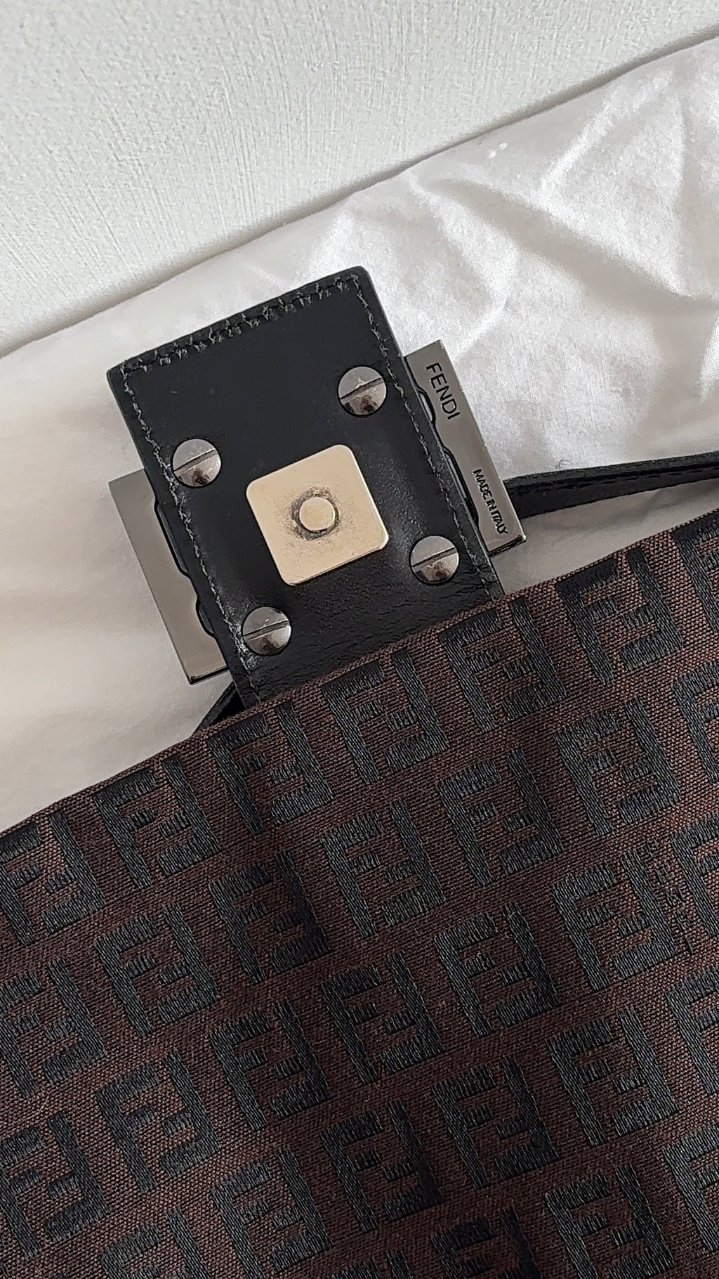 Fendi Zucca Mama Baguette