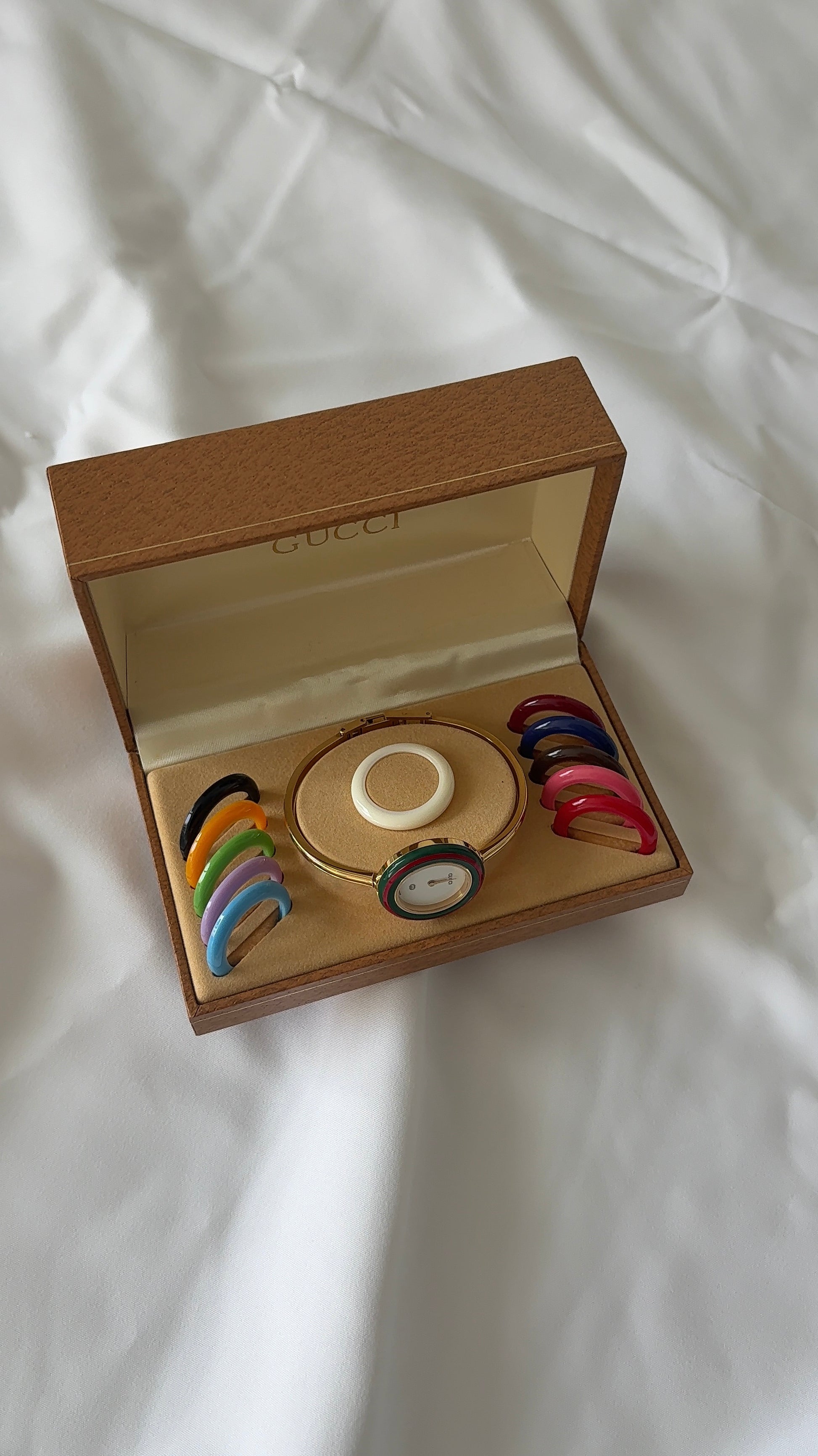 WORKING Gucci Interchangeable Bezel Set